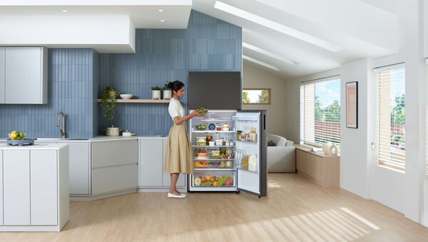 중남미에서 인기가 높은 상냉동·하냉장(TMF) 냉장고 모델(사진=삼성전자) ©팝콘뉴스